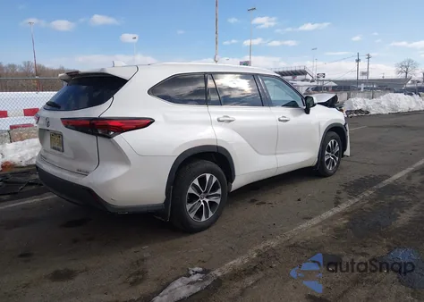 2021 Toyota Highlander Xle из США, поврежденный, VIN 5TDGZRBH2MS134958